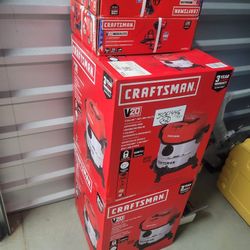 New 20V Craftsman Cordless Drill And Vacuum