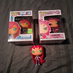 Funko Pop Starfire Lot