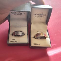 TUNGSTEN Men's Rings