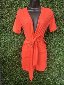 Peach Romper 
