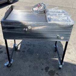 Planchas Gruesas Nuevas Con 3 Charolas I Mangera I Regulador