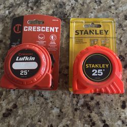 2 New 25’ Measuring Tape