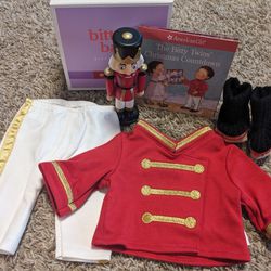 American Girl Bitty Baby, Toy Soldier PJs, Excellent Condition, Complete, In Box
