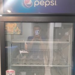 Pepsi Reach In Refrigerator