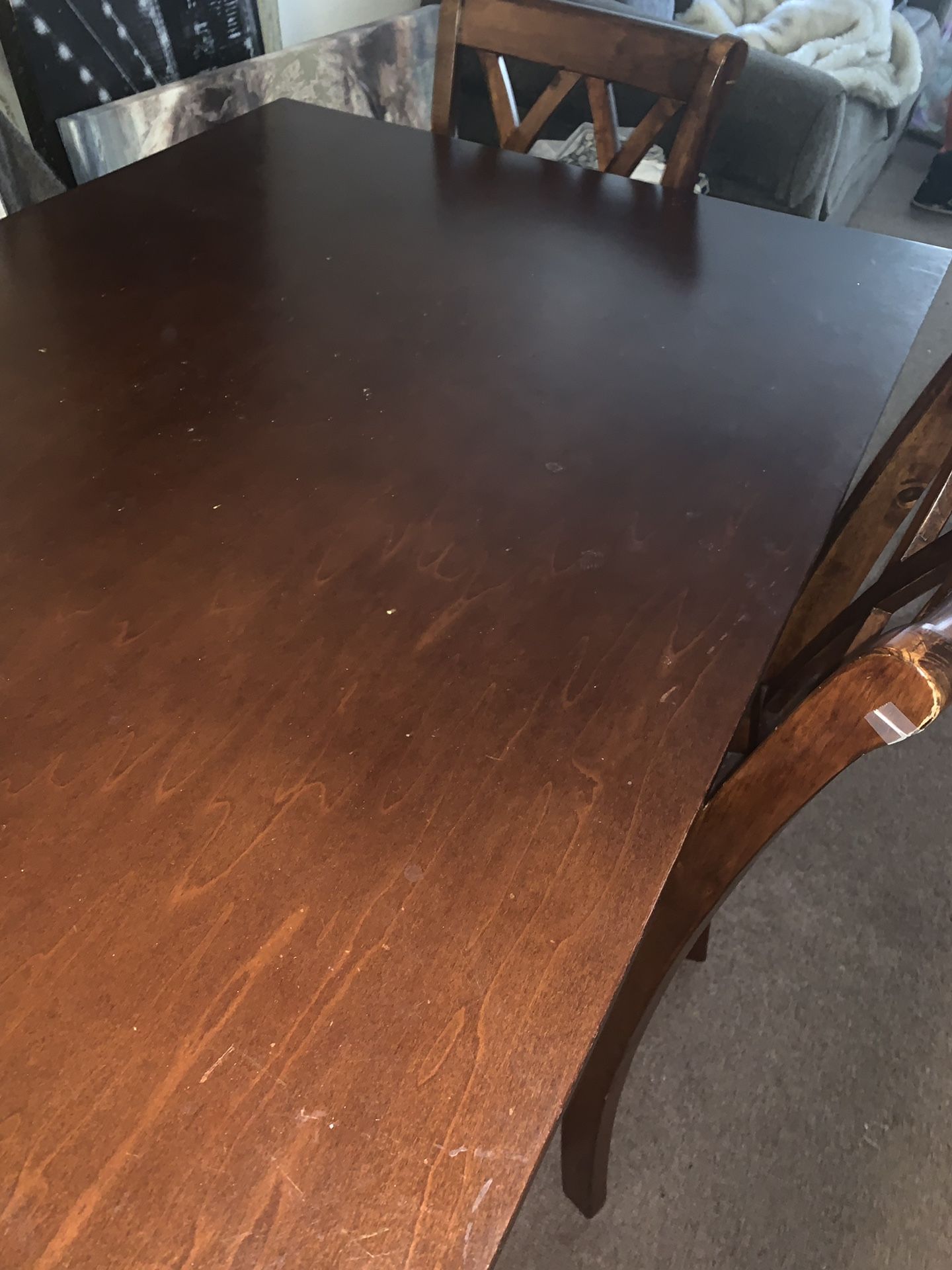 Kitchen table with chairs