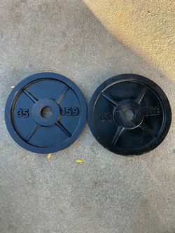 Olympic weight plates