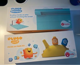 Pluto Count Hands on Math Kit & Word Play Kit and 2 Game Pads