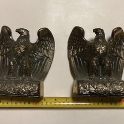 Vintage American Eagle Cast Metal Bookings