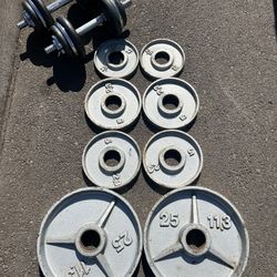 115lbs Weight Set