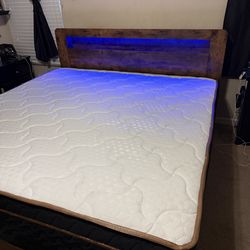 King Bed with Mattress