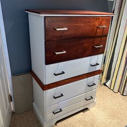 Dresser real wood top