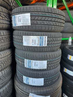 225/45R18 KUMHO SOLUS installation and balance include