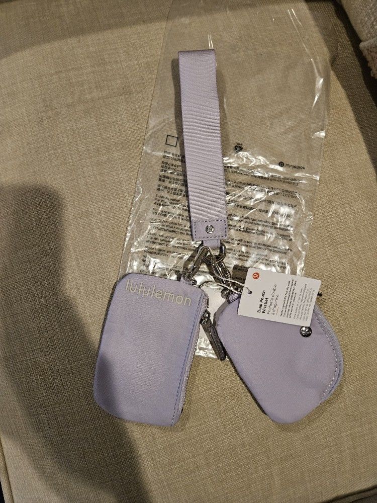 New Lululemon Dual Wristlet.