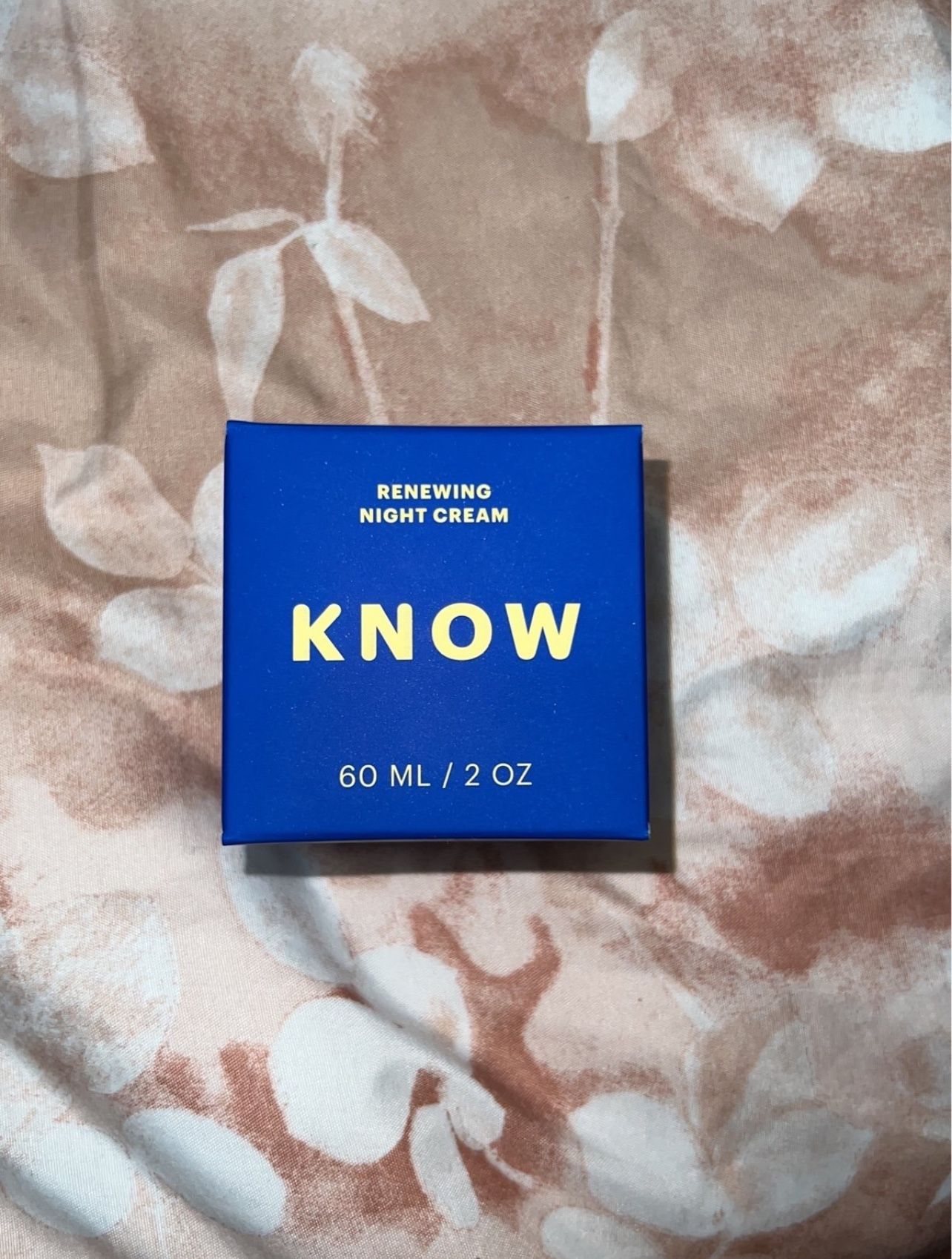 KNOW Renewing Night Cream