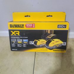 Dewalt PowerStack batteries with charger