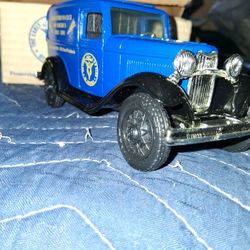 1932 Ford V8 Panel Truck Bank By Ertl, 1/34 Scale, Die-cast