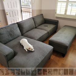 3 Piece L Shape Couch 