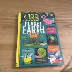 100 things to know about planet Earth book