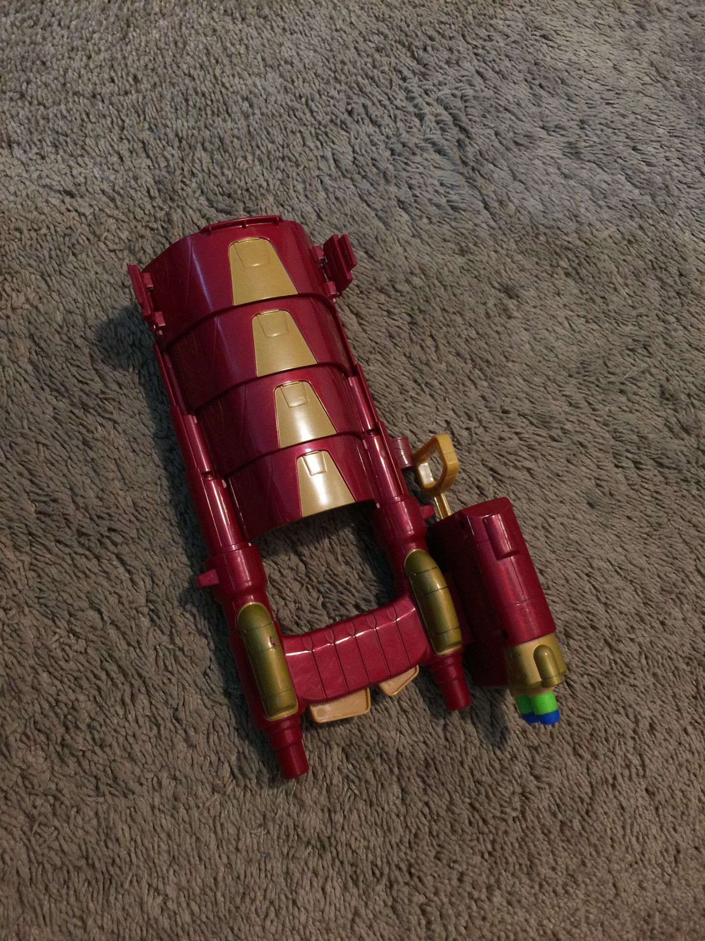 Iron man nerf gun shooter