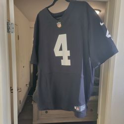 Raiders Derek Carr Authentic On Field Jersey 