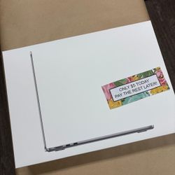 Apple MacBook Air 13inch M3 Chip Laptop New - Only $5 Today Pay The Rest Later! 