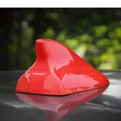 Brand New Red  Shark Fin Antenna Receiver Cover Trim 1 Piece