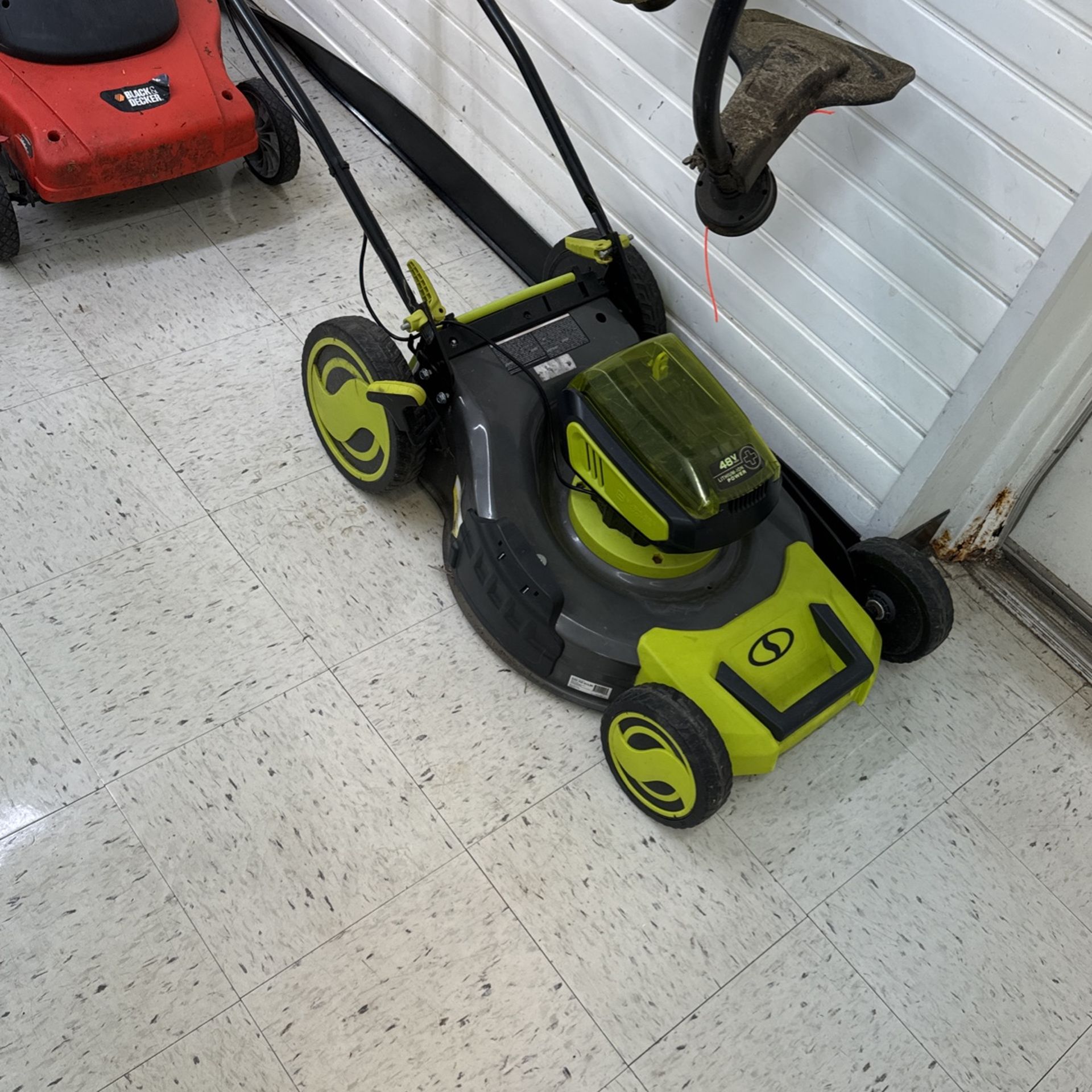 Battery Operated Lawnmower