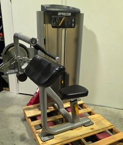 Precor bicep / tricep combo machine