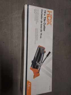 HDX 14 inch Tile Cutter