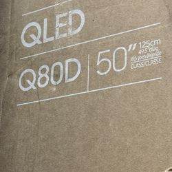 SAMSUNG 50-Inch Class QLED 4K Q80D Series Quantum HDR+ Smart TV w/Dolby Atmos, Object Tracking Sound Lite, Direct Full Array, Motion Xcelerator, Alexa