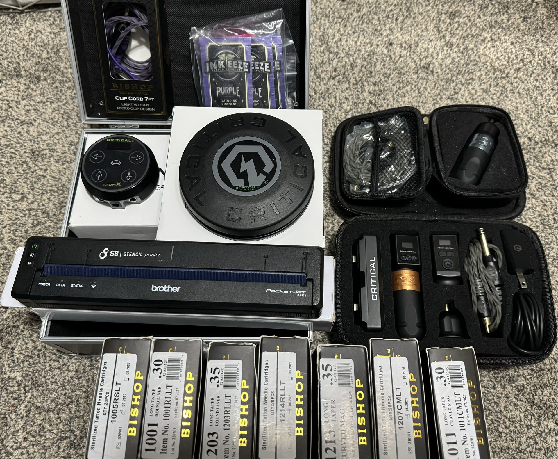 Bishop|Critical Tattoo Machines, Stencil Printer (Full Setup)