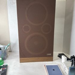 x2 vintage fisher speakers 