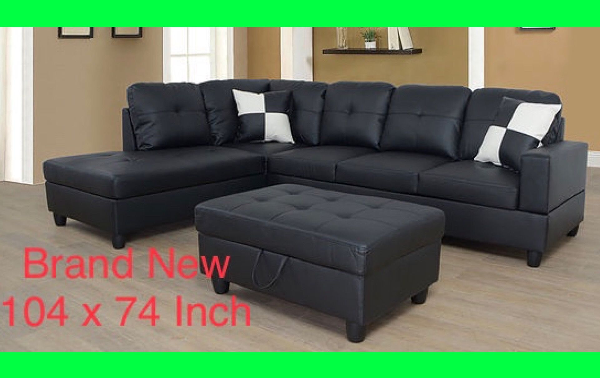 💫FREE DELIVERY💫Brand New Sectional Sofa Couch 