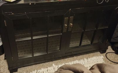 Black cabinet