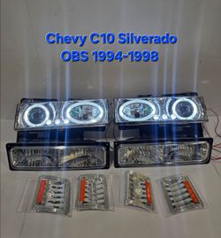 Chevy C10 Silverado 1994-1998 Headlights OBS
