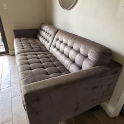 Velvet Sofa 