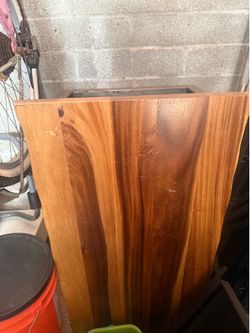 Solid wood table