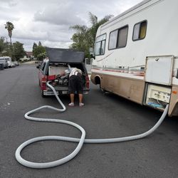 Rv Motorhome Caravan Camper Drenamos Tanques Del 1 Y Del 2 Adomicilio 