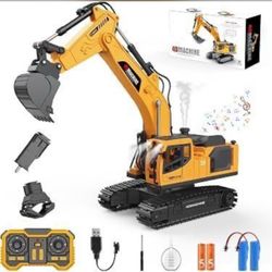4D Machine RC Excavator Toy with Accessories