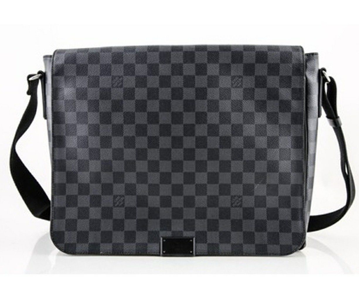 Louis Vuitton hand bag black checkered