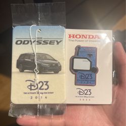 Disney D23 Honda Pin W/ Air freshener 