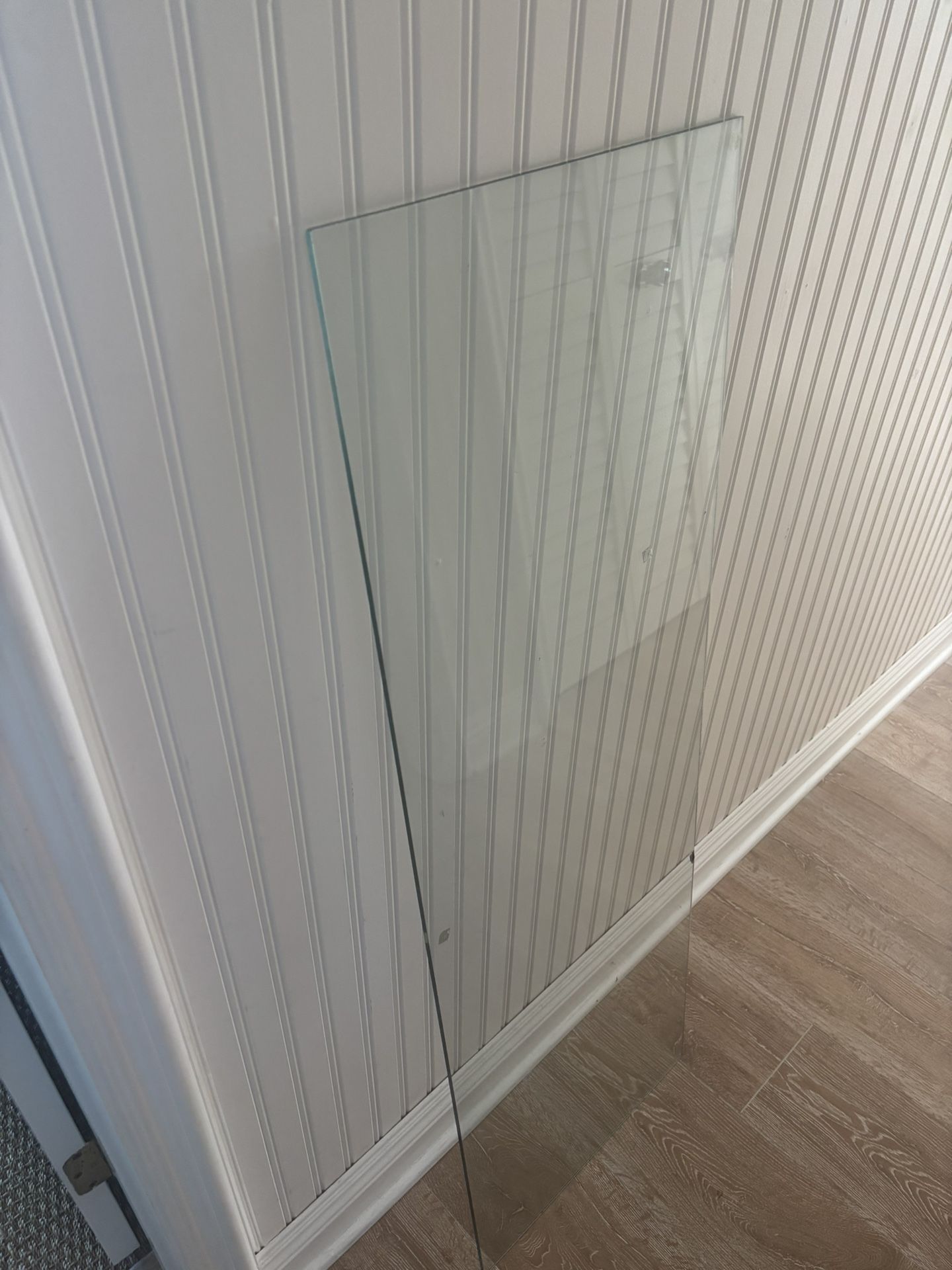 Glass Table to of Desktop