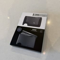 Ridge Wallet (Gunmetal) – Brand New, Never Used – QuickDraw Edition