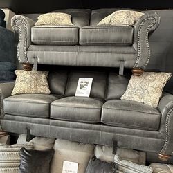 Available In Brown 2 Pc Sofa Set