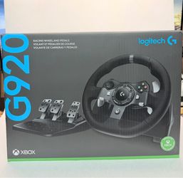Logitech G920 Xbox Driving Force Racing Wheel for Xbox One and PC brand new sealed