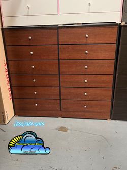 Cherry 12 drawer dresser cajonera cómoda mueble nuevo