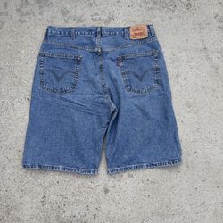 Levi's 569 denim shorts with red tab size 38 