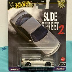 Hot Wheels Premium Slide Street 2 Nissan 240sx S14
