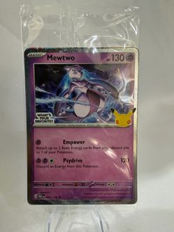 Mewtwo Holo Promo Card 063/128