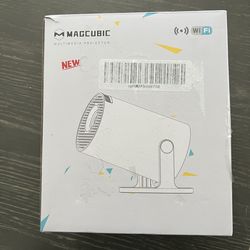 Projector and 84” projector screen